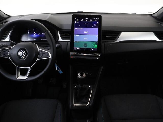 Renault CAPTUR TCe 90 evolution PARK ASSIST ACHTER+ CAMERA/ 9.3" MULTI MEDIA SCHERM/ HAAIENVIN ANTENNE/ MIDDENARMSTEUN/ AIRCO/ CRUISE CONTROLE/ FULL LED/ ETC.. RIJKLAAR!