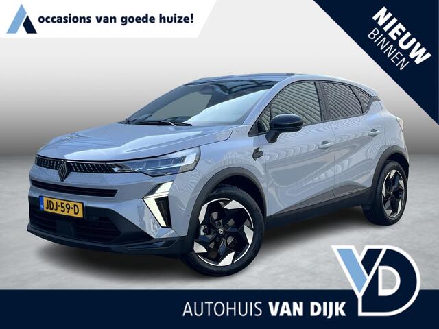 Renault CAPTUR 1.3 mild hybrid 160 techno | Navi/Clima/Adapt.Cruise/Camera/18"/Stoel+Stuurverw./Sfeerverl./Apple CarPlay-Android Auto