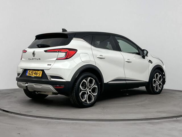 Renault CAPTUR 1.6 E-Tech Plug-In Hybrid Techno 160PK | Automaat | Trekhaak | Navigatie | Achteruitrijcamera | Climate Control | 18'' Inch Velgen | Half-Lederen Bekleding | Apple CarPlay & Android Auto
