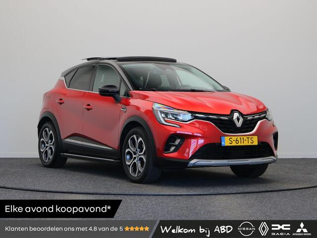 Renault CAPTUR 1.6 E-Tech full hybrid 145 techno | Cruise Control | Climate Control | Schuif/kanteldak | Licht Metalen Velgen | Half Lederen Bekleding | PDC sensoren voor/achter | Navigatie Systeem |