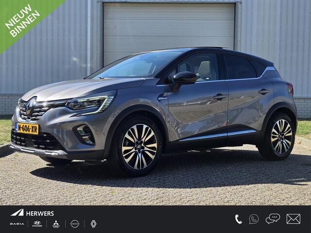 Renault CAPTUR 1.3 TCe 155 Initiale Paris / Wegklapbare Trekhaak / Schuif Kantel Dak / Dealer Onderhouden / Adaptieve Cruise Control / BOSE Audio / File Assistent / Stoel Stuur Verwarming /