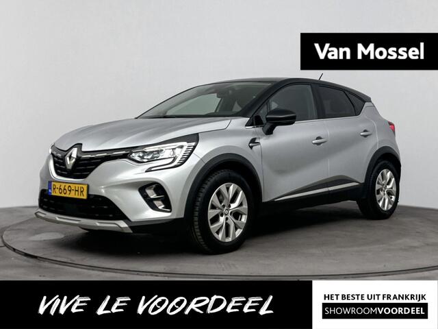 Renault CAPTUR 1.0 TCe Intens 90PK | Trekhaak | Achteruitrijcamera | Climate Control | Half-Lederen Bekleding | Parkeersensoren Voor & Achter | Apple CarPlay & Android Auto