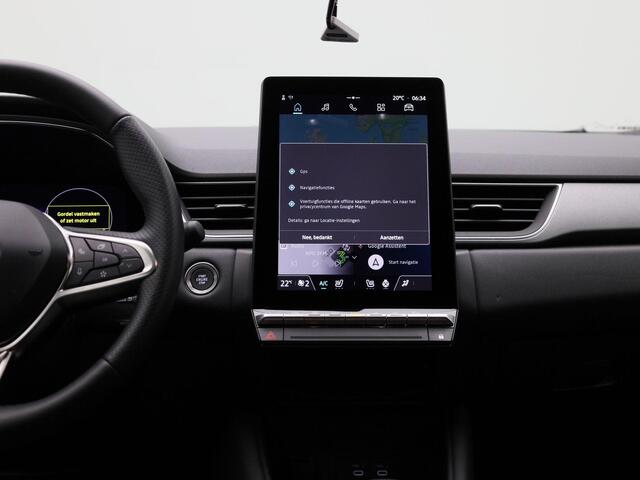 Renault CAPTUR 1.6 E-Tech full hybrid 145 techno | Pack Winter | Camera | Adaptieve Cruise Control | PDC Rondom | 18" LMV | Android Automotive | LED Pure Vision | Keyless | Licht- & Regensensor | Privacy Glass | Draadloze Apple Carplay & Android Auto