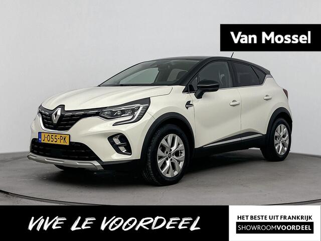 Renault CAPTUR 1.0 TCe 100 Intens | Achteruitrijcamera | Apple CarPlay/Android Auto | Cruise Control | Climate Control | Grootlichtassistent | Half-Leder | Keyless |