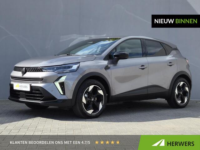 Renault CAPTUR 1.8 E-Tech full hybrid 160 techno / Fabrieksgarantie tot 03-2029 / Pack Winter / Stuur- en stoelverwarming / Navigatie groot scherm / Camera / Climate Control / 18" LM wielen /