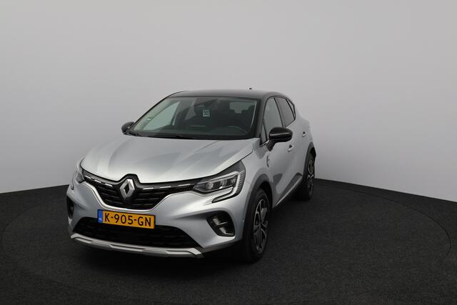 Renault CAPTUR 1.6 E-Tech Plug-in Hybrid 160 Intens/ Automaat!/ Trekhaak/ LED Koplampen/ 360 Cam/ Virtual Cockpit/ Dodehoekdetc./ 17''LMV/ Keyless/ Apple+android/ DAB+/ Half-LEDER/ Clima/ Navi/ Cruise/ Bluetooth/ Multi.LEDER.Stuur/ PDC V+A.