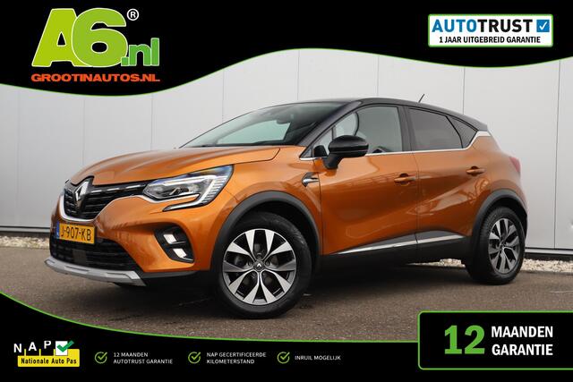 Renault CAPTUR 1.3 TCe 130 Intens 130PK Automaat Half Leder Navigatie Achteruitrijcamera