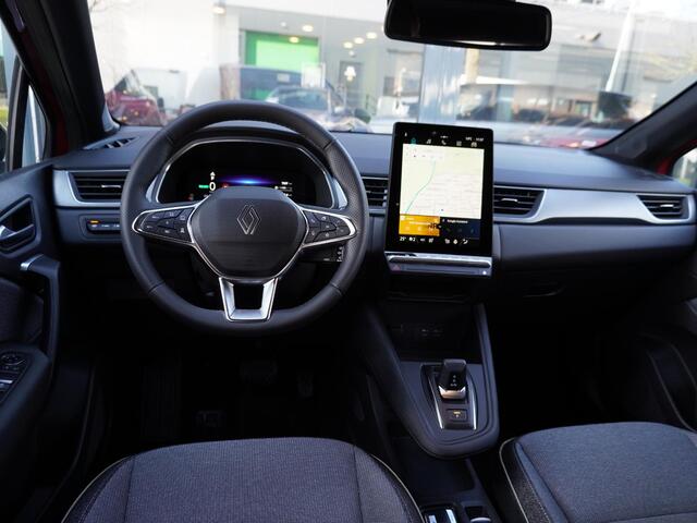 Renault CAPTUR 1.8 full hybrid 160 techno AUTOMAAT / NAVI / CAMERA / PDC 360 / ADAPT. CRUISE / STOELV. / STUURV. / CLIMATE / KEYLESS / PRIVACY GLASS / APPLE CARPLAY / 18'' LMV
