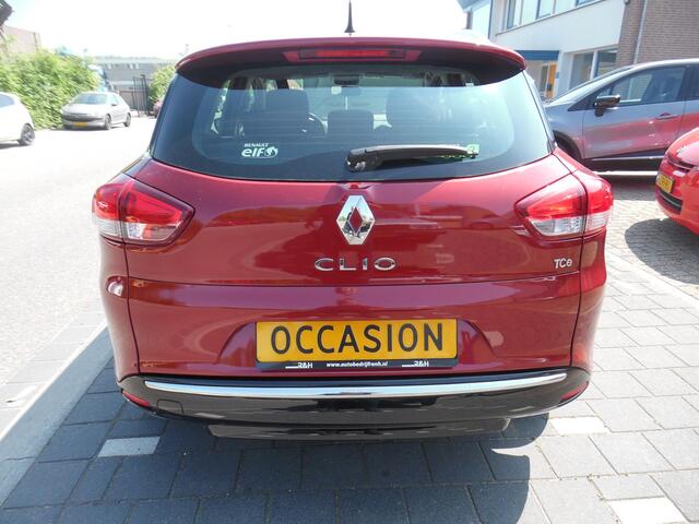 Renault CLIO Estate 0.9 TCe Limited airco, 5 deurs, cruise control, sportvelgen, enz.
