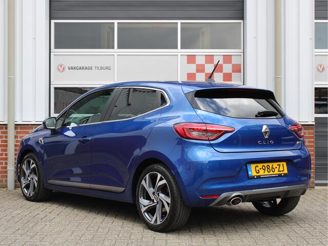 Renault CLIO 1.0 TCe 100PK R.S. Line /NAVI/PDC/360° Camera/17'LM/Trekhaak/Adapt. Cruise control/DAB+/LED/Android auto/Leder/ISOFIX/NAP! 2e eig!