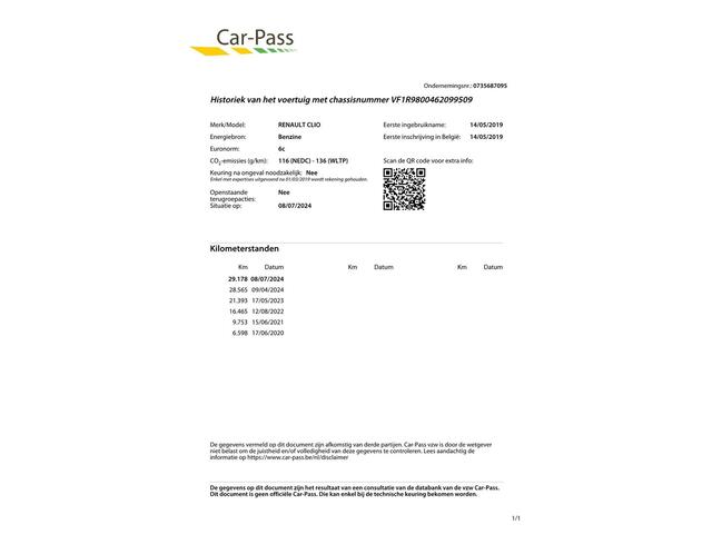 Renault CLIO Limited Navi/Klima/Cruise/LMV/29dkm...