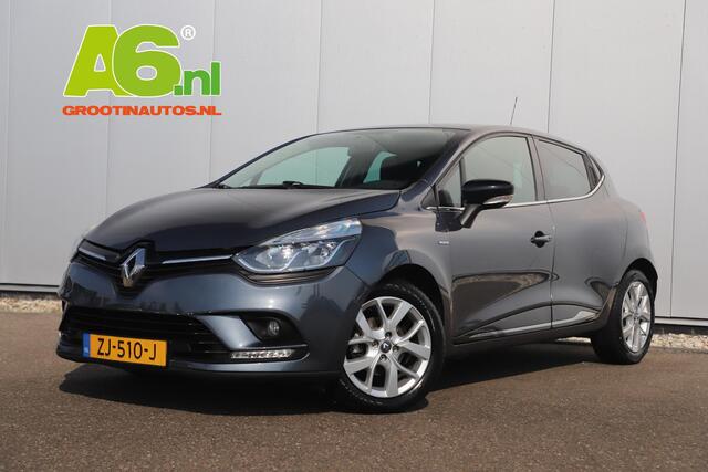Renault CLIO 0.9 TCe Limited Keyless Entry Navigatie Carplay Android Bluetooth Parkeersensors Airco Cruise 16 inch LMV All Season banden!