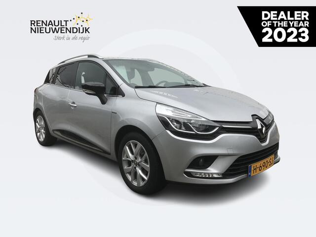 Renault CLIO Estate 0.9 TCe Limited APPLE CARPLAY & ANDROID / NAVIGATIE / PARKEERSENSOREN / BLUETOOTH / AIRCO / ELEKTRISCHE RAMEN / DEALER ONDERHOUDEN!