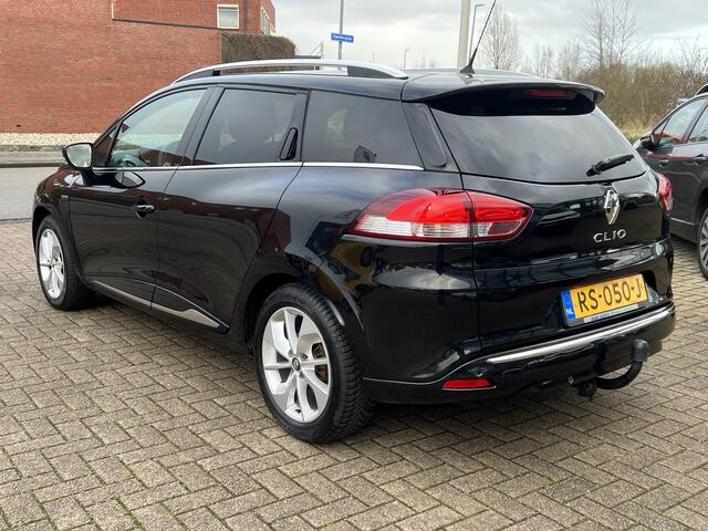 Renault CLIO Estate 0.9 TCe Limited Navigatie Trekhaak Airconditioning Cruise Control Extra Getint Glas 16 Inch Lichtmetalen Velgen Parkeersonsoren NL Auto