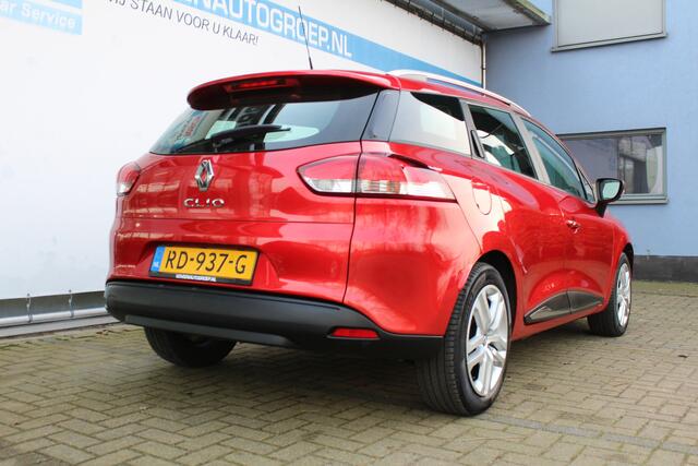 Renault CLIO Estate 0.9 TCe Zen | Incl. 12 maanden Garantie | Navigatie | DAB Radio | Cruise controle | Dakrails | Airco | Elektrische ramen voor | Armsteun voor | Centrale deurvergrendeling met handzender | Origineel NL auto | NAP |