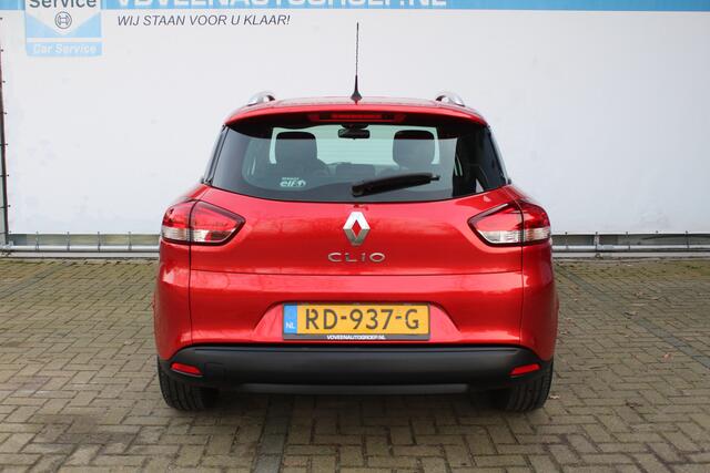Renault CLIO Estate 0.9 TCe Zen | Incl. 12 maanden Garantie | Navigatie | DAB Radio | Cruise controle | Dakrails | Airco | Elektrische ramen voor | Armsteun voor | Centrale deurvergrendeling met handzender | Origineel NL auto | NAP |