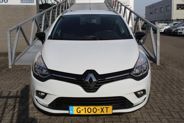 Renault CLIO Estate 0.9 TCe Limited Uniek!!/1e Eigenaar/Navigatie/Cruise control/Keyless entry/Airco/Spraakbediening/Trekhaak/Multifunctioneel stuurwiel/Bass reflex speakers/Elektrische ramen/Elektrisch verstelbare spiegels.