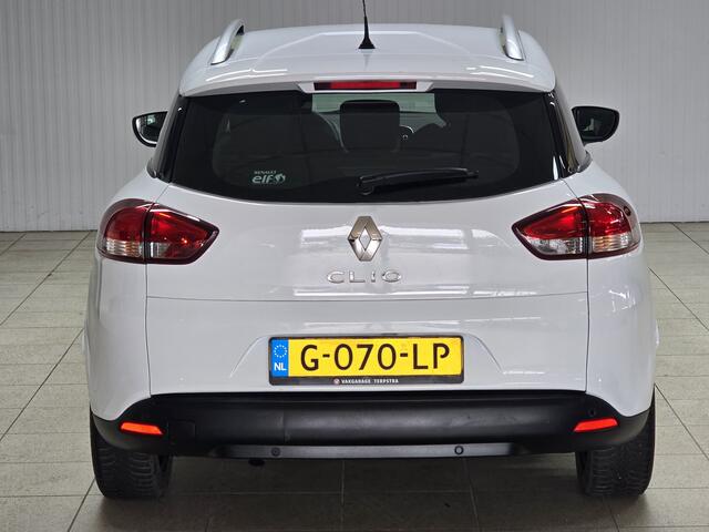 Renault CLIO Estate 0.9 TCe Zen/ Facelift!/ DAB+/ Navi/ Airco/ Cruise/ Elek. pakket/ Isofix/ Bluetooth/ Multi. Stuur/ Chroom/ PDC/ LED Dagrijverl./ Dakrails.
