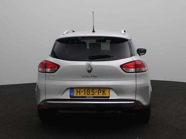 Renault CLIO Estate TCe 90 Limited | Medianav | Airco | Lichtmetalen velgen | Parkeersensoren achter | Omlijsting ramen in Chrome | Renault Handsfree card | Metaalkleur |
