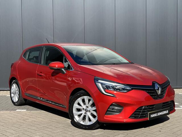 Renault CLIO TCe 100pk Bi-Fuel Intens 1e EIGENAAR | CLIMATE EN CRUISE CONTROL | SENSOREN ACHTER | KEYLESS ENTRY | LM VELGEN | APPLECARPLAY EN ANDROID AUTO | NAVIGATIE | DEALER ONDERHOUDEN |