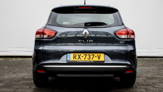 Renault CLIO Estate 1.5 dCi Ecoleader Intens Navigatie/ Pdc/ Tel. bluetooth/ Cruise control/ Half leer/ Lmv
