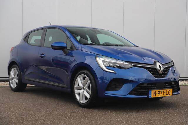 Renault CLIO 1.0 TCe Zen Bleu Iron Metallic LED Navigatie Carplay Android Parkeersensor Rijstrooksensor Cruise Control