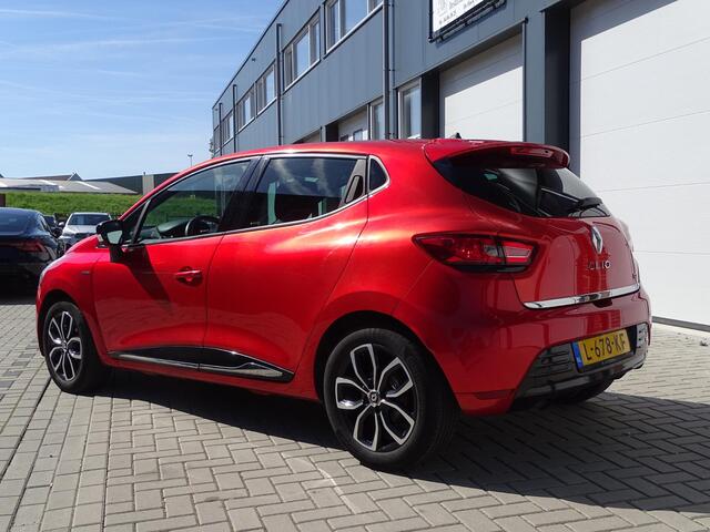 Renault CLIO 0.9 TCe Limited Navigatie, Airco, CruiseControl, Elec ramen, 5drs, LM-velgen, Bedienbaar stuur