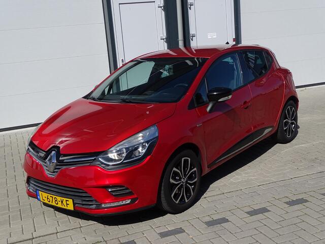 Renault CLIO 0.9 TCe Limited Navigatie, Airco, CruiseControl, Elec ramen, 5drs, LM-velgen, Bedienbaar stuur
