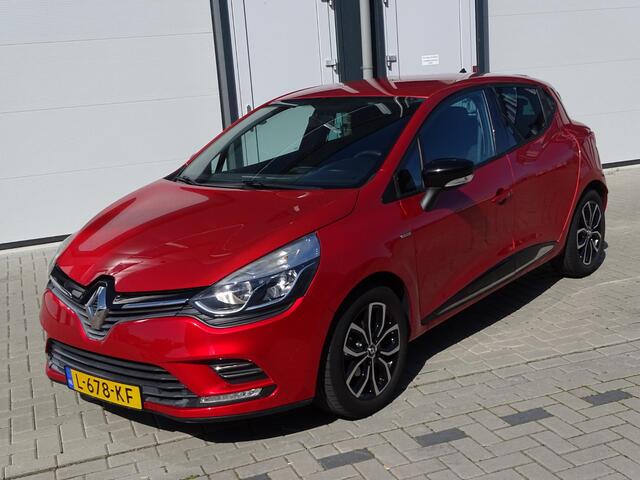 Renault CLIO 0.9 TCe Limited Navigatie, Airco, CruiseControl, Elec ramen, 5drs, LM-velgen, Bedienbaar stuur