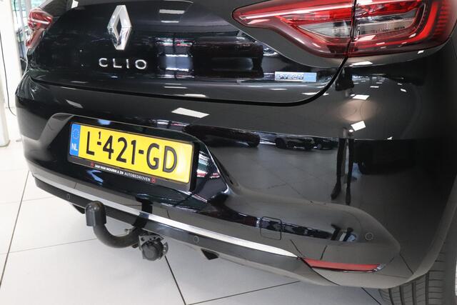 Renault CLIO 1.6 E-Tech Hybrid 140 Intens | Parkeersensor | Climatronic | Apple Carplay Android Auto Navigatie | Key-less | Trekhaak |