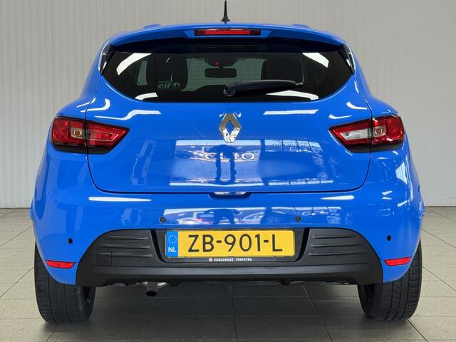 Renault CLIO 0.9 TCe Zen/ Apple + Android/ DAB+/ Navi/ Airco/ Cruise/ Elek. pakket/ Isofix/ Bluetooth/ Armsteun/ Multi. LEDER. Stuur/ PDC/ Extra getint glas.