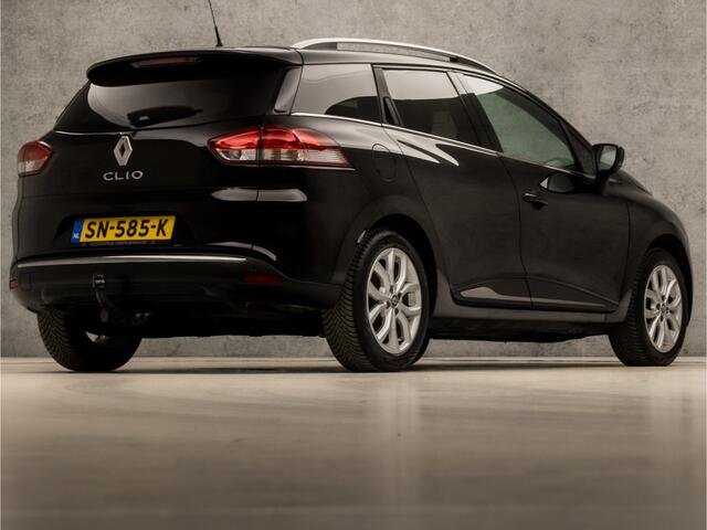 Renault CLIO Estate 0.9 TCe Dynamique Sport (NAVIGATIE, LEDER/ALCANTARA, CLIMATE, GETINT GLAS, SPORTSTOELEN, LED KOPLAMPEN, LM VELGEN, CRUISE, NIEUWE APK, NIEUWSTAAT)