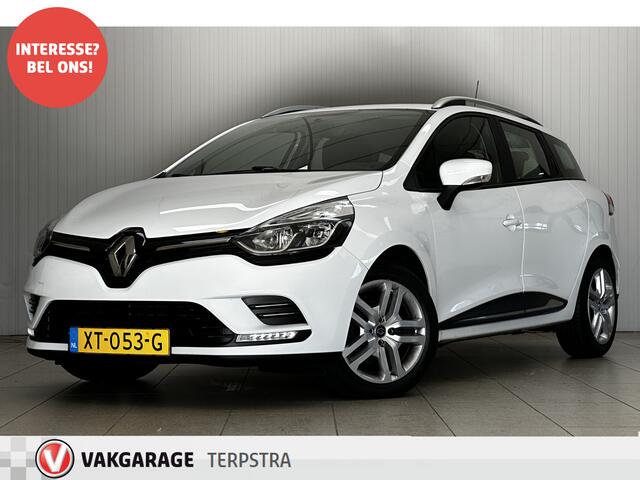 Renault CLIO Estate 1.5 dCi Zen/ D-Riem verv: 123.000 KM!/ Trekhaak/ DAB+/ Apple + Android/ Navi/ Airco/ Cruise/ Elek. pakket/ Isofix/ Bluetooth/ Multi. Stuur/ Dakrails.