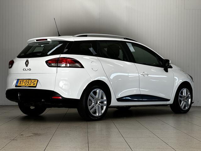 Renault CLIO Estate 1.5 dCi Zen/ D-Riem verv: 123.000 KM!/ Trekhaak/ DAB+/ Apple + Android/ Navi/ Airco/ Cruise/ Elek. pakket/ Isofix/ Bluetooth/ Multi. Stuur/ Dakrails.