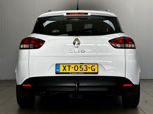 Renault CLIO Estate 1.5 dCi Zen/ D-Riem verv: 123.000 KM!/ Trekhaak/ DAB+/ Apple + Android/ Navi/ Airco/ Cruise/ Elek. pakket/ Isofix/ Bluetooth/ Multi. Stuur/ Dakrails.
