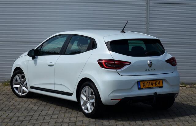 Renault CLIO 1.0 TCE 90 ZEN | NAVIGATIE | TREKHAAK AFNEEMBAAR | PDC | PARELMOER WIT | ALL SEASON BANDEN | ALL IN RIJKLAARPRIJS