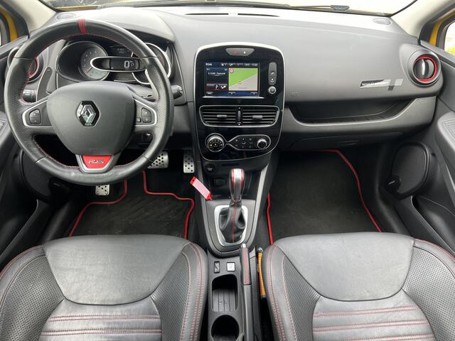 Renault CLIO 1.6 Turbo 220PK R.S. Trophy / 2e Eigenaar / Akrapovic / Jaune Sirius / Bose / Leder / Stoelverw. / NAP /