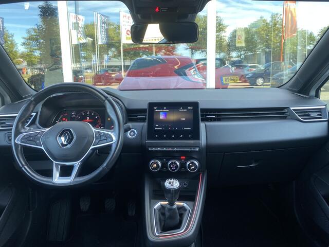 Renault CLIO 1.0 TCe Intens 92PK LED, Stoelverw., LM velgen, Rijklaar met beurt & garantie!