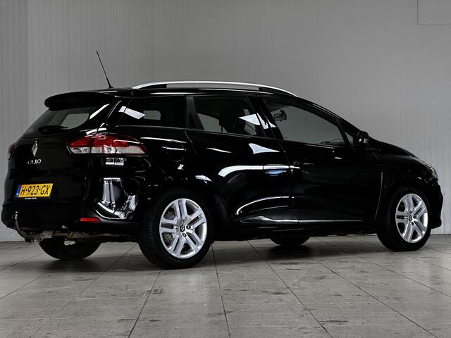 Renault CLIO Estate 0.9 TCe Zen/ DAB+/ Apple + Android/ Navi/ Airco/ Cruise/ Elek. pakket/ Isofix/ Bluetooth/ Multi. Stuur/ LED Dagrijverl./ Getint glas/ Dakrails.