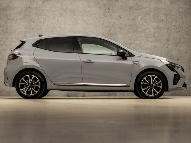 Renault CLIO 1.6 E-Tech Full Hybrid 145 Alpine 143Pk Automaat (APPLE CARPLAY, GROOT NAVI, ALPINE AUDIO, LEDER, CAMERA, KEYLESS, SFEERVERLICHTING, PARELMOER, GETINT GLAS, ZWART HEMEL, NIEUWSTAAT)