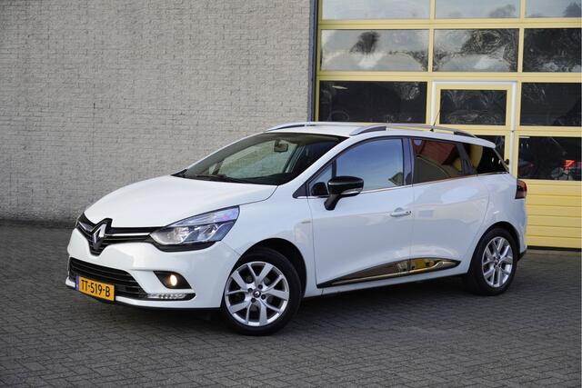Renault CLIO Estate 0.9 TCe Limited BJ2018 Lmv 16" | Pdc | Navi | Trekhaak | Airco | Cruise control | Extra getint glas