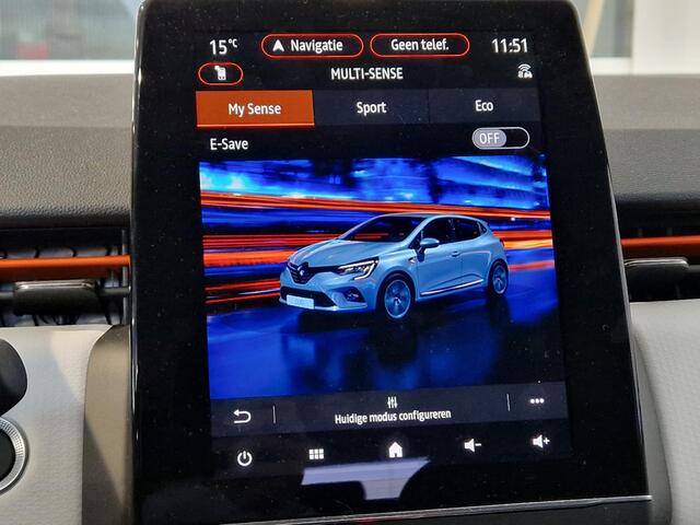 Renault CLIO 1.6 E-Tech Hybrid 145 Techno NAVIGATIE | ACHTERUITRIJCAMERA | PARKEERSENSOREN VOOR & ACHTER | CLIMATE CONTROL |