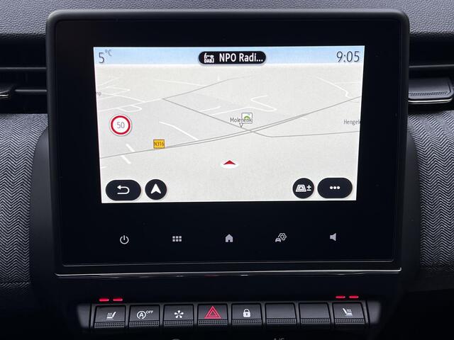 Renault CLIO 1.0 TCe 90 Techno / Fabrieksgarantie tot 3-2027 / Navigatie / Stuur- en stoelverwarming / Achteruitrijcamera / Apple Carplay Android / 16" LM wielen /