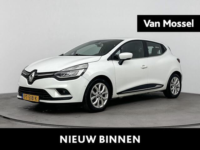 Renault CLIO 0.9 TCe Intens 90PK | Navigatie | Achteruitrijcamera | Keyless | Half-Lederen Bekleding | Climate Control | Lichtmetalen Velgen
