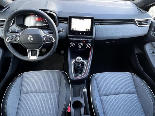 Renault CLIO 1.0 TCe 90 GPF techno / Fabrieksgarantie tot 07-2027** / Navigatie / Stuur- en stoelverwarming / Climate Control / Apple Carplay Android / 16" LM wielen /
