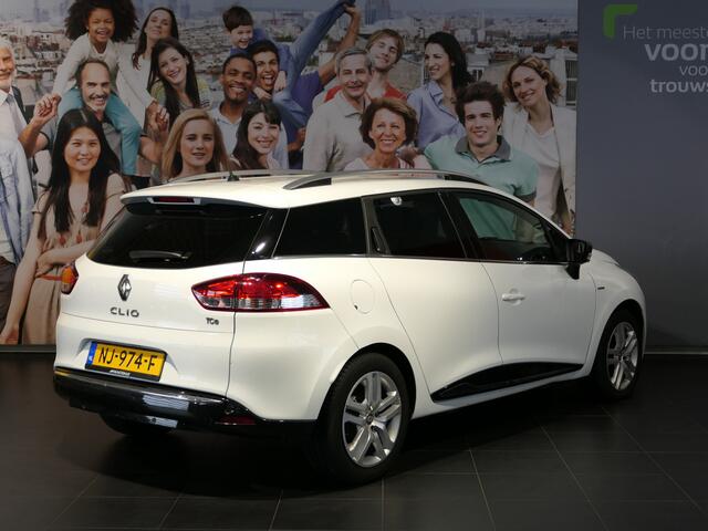 Renault CLIO Estate 0.9 TCe Limited - Dealer onderhouden! - Navi - Sensor achter - Spraakbediening - Cruise