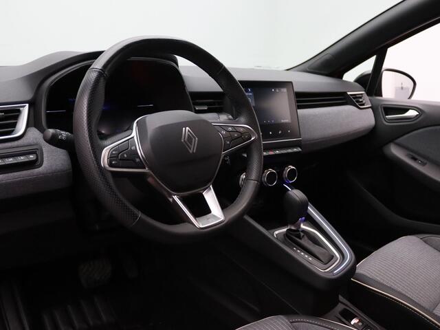 Renault CLIO 1.6 E-Tech Full Hybrid techno 145pk 360° Camera | Cruise | Navi | Parkeersens. v+a | Stoel-/stuurverw.