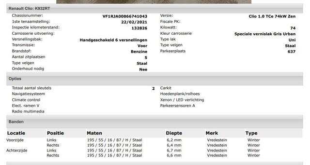 Renault CLIO 1.0 TCe 101PK 5Drs. Zen / Navigatie / Airco-ecc./ Pdc./ Radio multimedia /