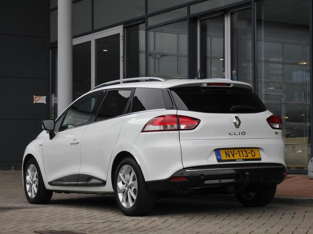 Renault CLIO Estate 0.9 TCe Limited | Airco | Navigatie | Lichtmetalen velgen | Trekhaak | Parkeersensoren achter | Cruise control | Armsteun voor | Extra getint glas