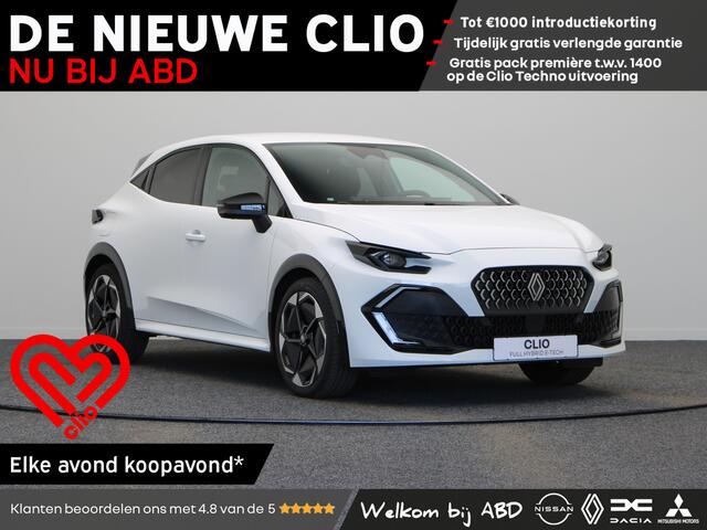 Renault CLIO Techno Full hybrid | Achteruitrijcamera | Adaptive Cruise Control | Elektronisch geregelde airconditioning